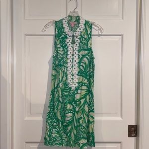 Lilly Jane Shift Dressing Toucan Green coco loca